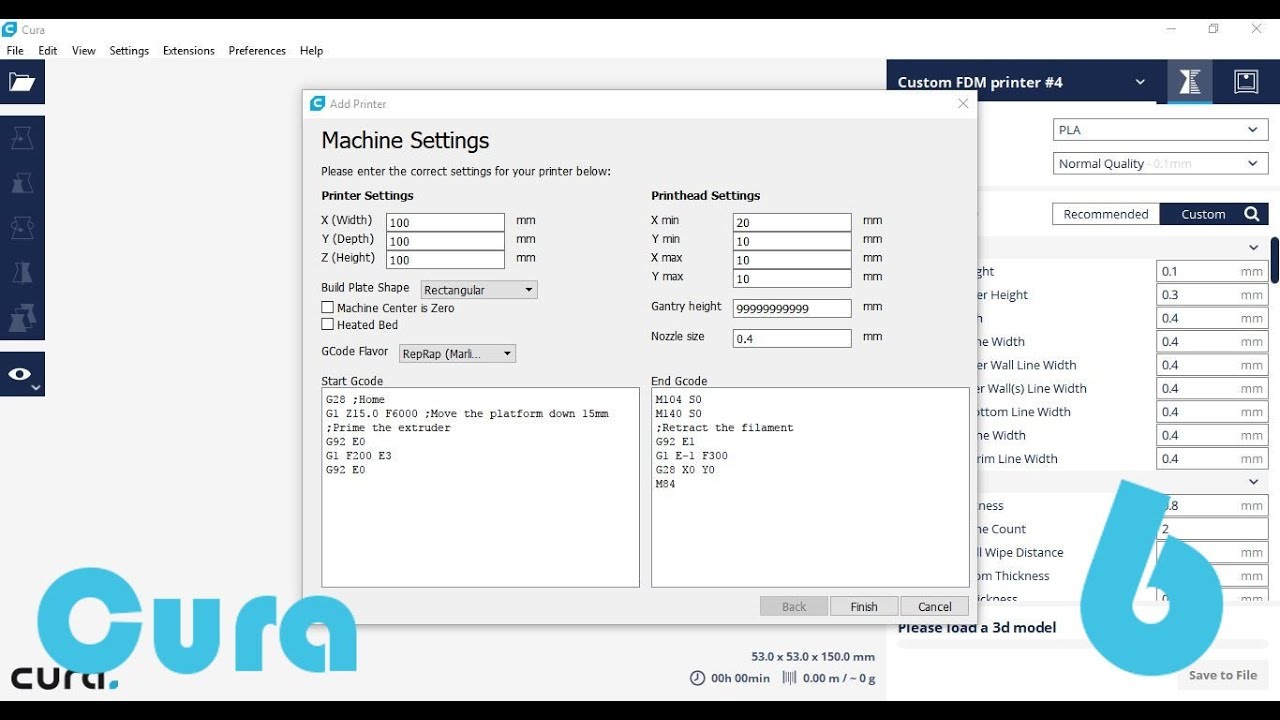 Configuring Your 3D Printing Machines