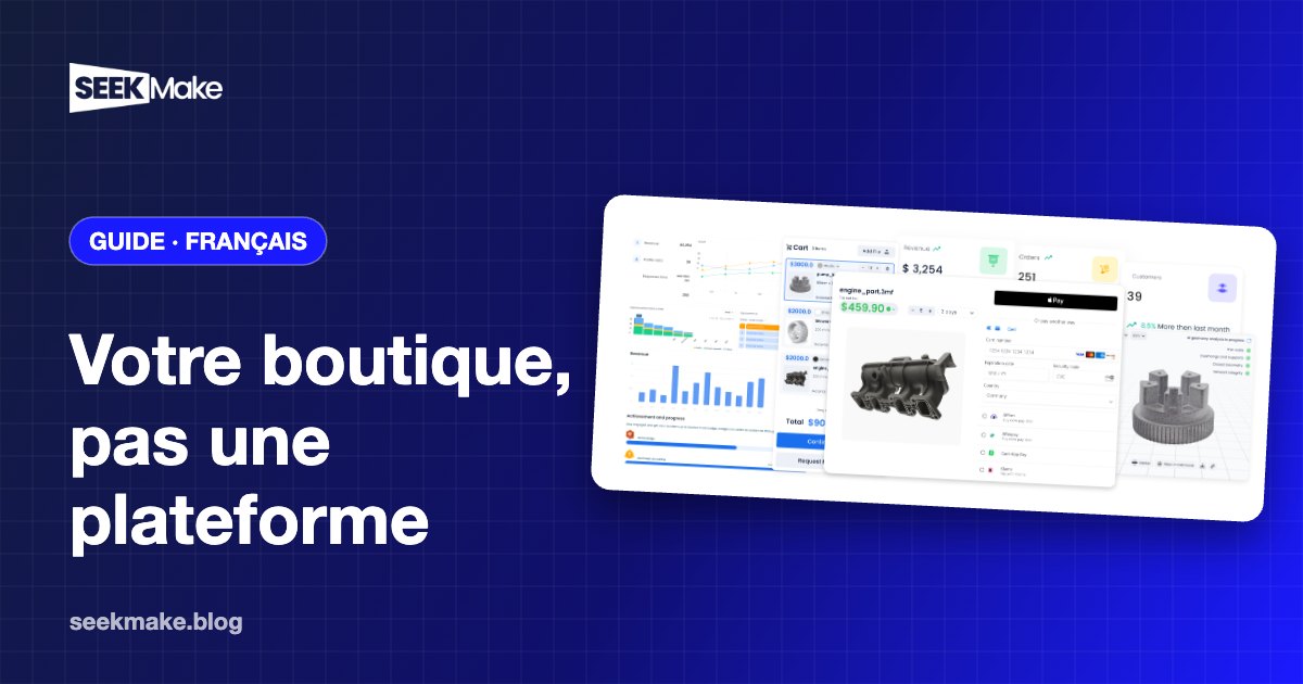 Alternative aux plateformes de fabrication en ligne : votre boutique