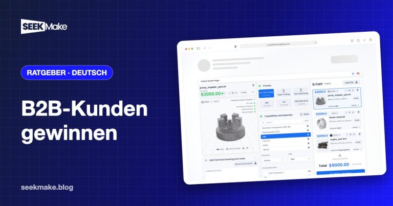 B2B-Kunden gewinnen in der Lohnfertigung: der unkomplizierte Lieferant