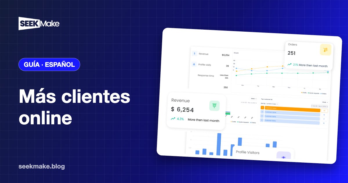 Cómo conseguir más clientes para tu taller de fabricación online