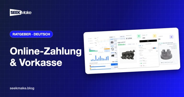 Online-Zahlung im Fertigungsbetrieb: Vorkasse statt offener Posten