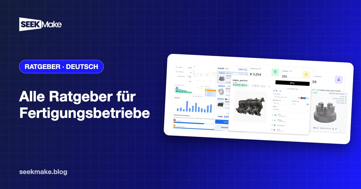 Ratgeber für Fertigungsbetriebe